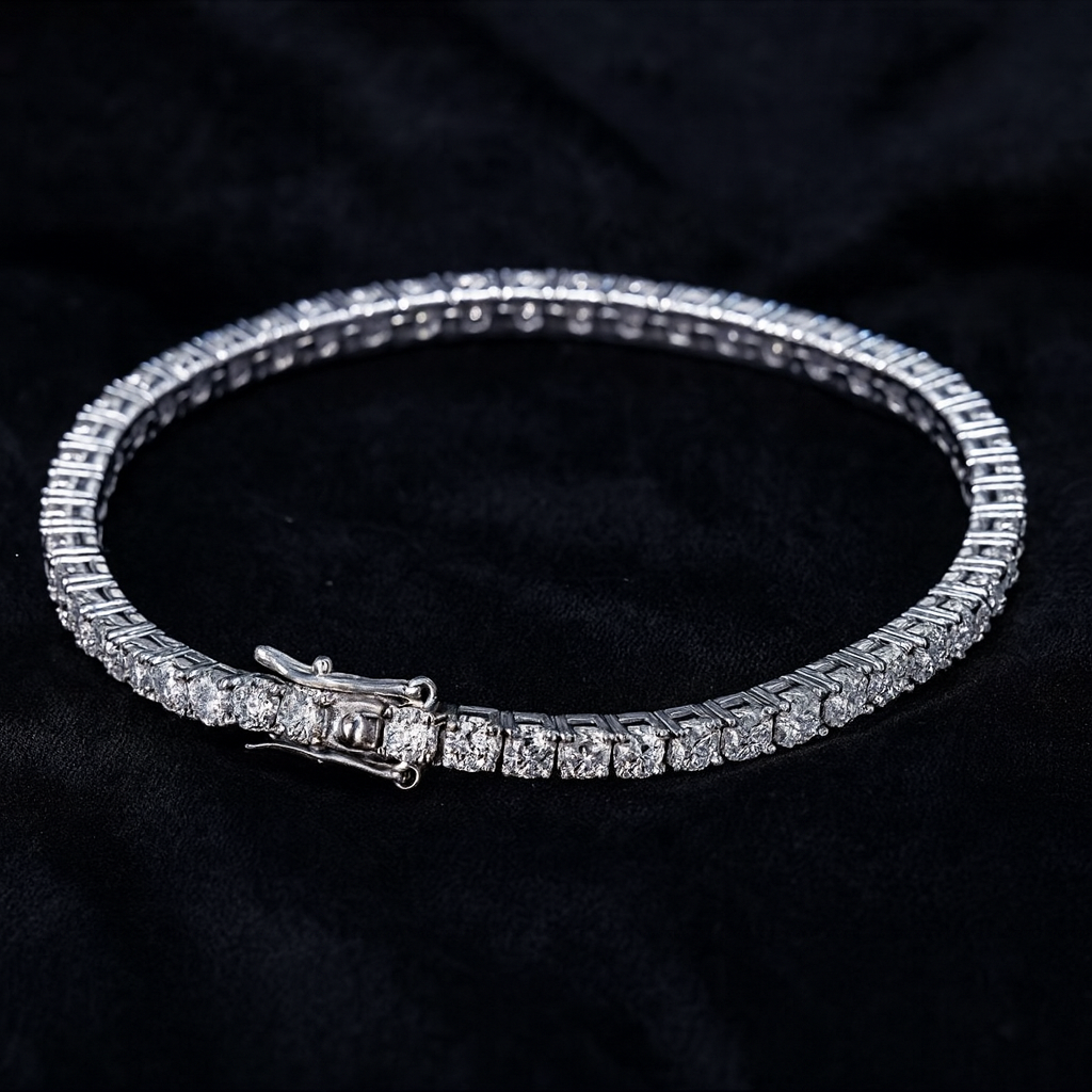 Moissanite Tennis Bracelet