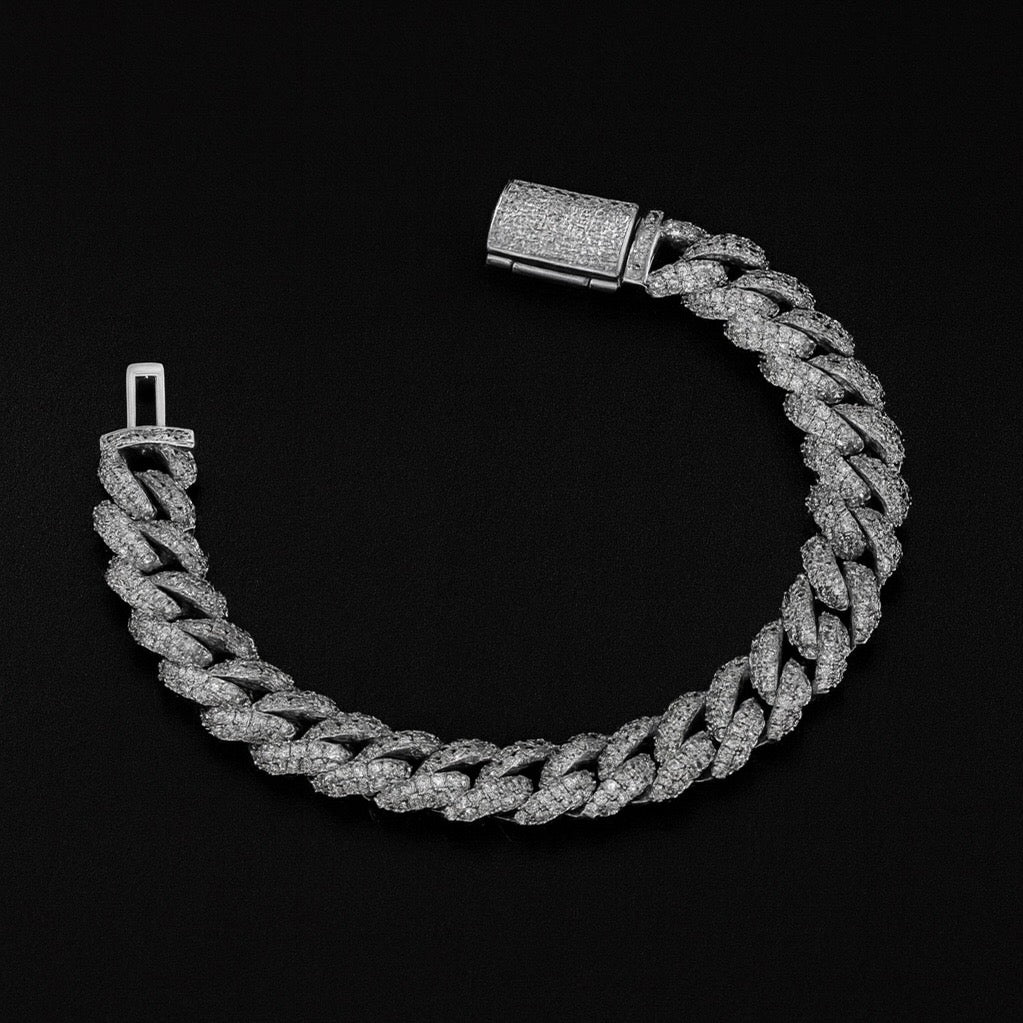 Moissanite Cuban Link Chain
