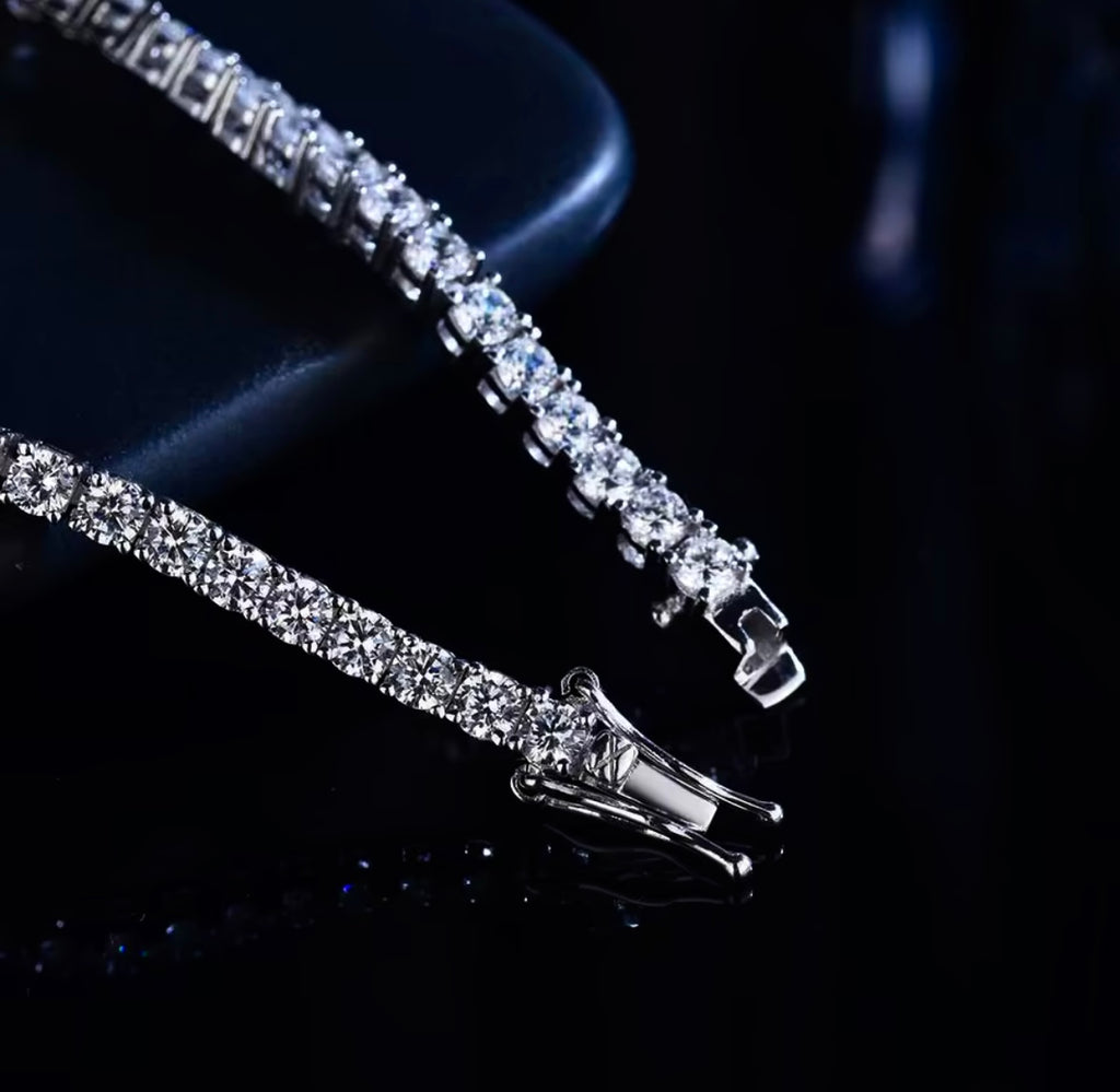 Moissanite Tennis Bracelet