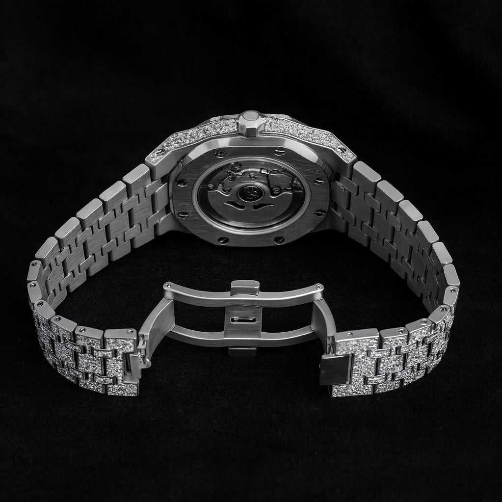 Moissanite Iced Out Watch