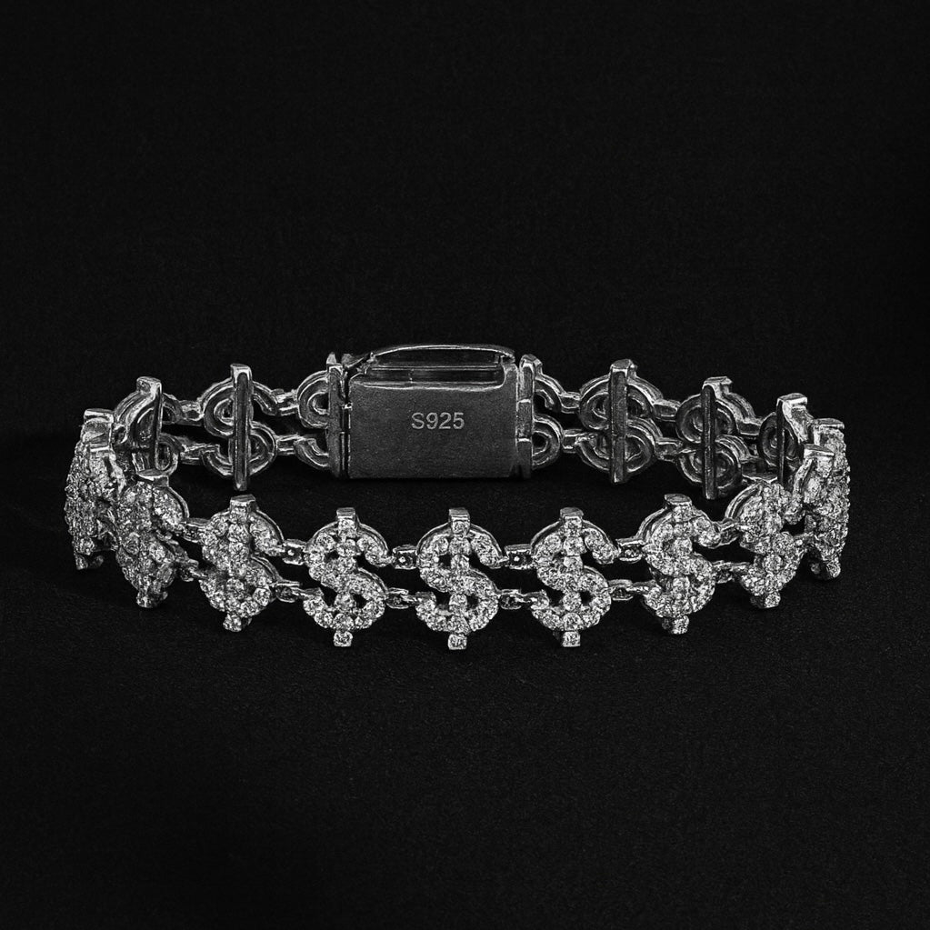 Moissanite Dollars Bracelet